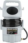 Shot Blasting Kit - 50lb Capacity 120PSI Portable Pneumatic Sand Blaster Gun with 15ft Hose & Hopper for Small and Medium-Sized Operations