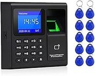 DIE Time Clocks For Employees Small Business, Biometric Fingerprint Time Attendance Terminal Clock Machine, Office Punch Clock Automatic In No Monthly Fee Automatic Report Generation,Constructive23