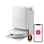 roborock Qrevo Edge 2 Robot Vacuum Cleaner with Mop, 25,000 Pa HyperSuction, Zero-Tangle, 3.14" Ultra-Slim, AI Obstacle Avoidance, FlexiArm Technology, 80°C Hot-Water Mop Washing & Dock Self-Cleaning