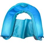 Big Joe Noodle Sling, Floating Pool Chair Noodle Slings Cup Holder Pocket Aqua Green/Blue