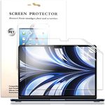 avakot 2 Pack Macbook Air 13.6 Inch 2022 Screen Protector | Matte PET Film Screen Proctor Design for Macbook Air13.6 inch M2 Touch Bar Screen Protector