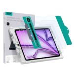 ESR 2 Pack Screen Protector for iPad Air 13 Inch (2024) M2 Screen Protector, Tempered Glass Film with Easy Application Tray, Scratch Resistant, HD Clarity