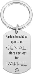 Porte clés Homme Femme Cadeau Anniversaire pour Amitié Meilleure Amie Pour Fils Fille Copain Copine Frere Collègue, Cadeau De Courage Porte clés Cadeau Amie Cadeaux De Motivation