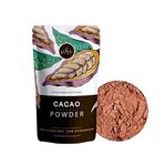 Sihi Chocolaterie – Organic Cacao Powder (unsweetened) | Pure, fresh and natural | Physically pressed | Best for energy snacking/baking | High in antioxidants | Vegan - 150g (Pack of 1)