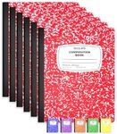 Composition Notebooks, (6 Pack), Wi