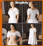 Simplicity Sewing Pattern 7215 Fashion Historian Misses' Chemise and Corset Sizes 14, 16, 18, 20