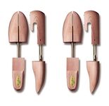 Woodlore Shoe Trees for Men 2-Pack Men's Combination Aromatic Red Cedar Shoe Trees (for Two Pairs of Shoes) Made in The USA