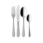 Villeroy & Boch – Oscar Cutlery Set 24 Pieces for 6 People, Dishwasher Safe, Rustproof, Knife, Fork, Spoon, Luxury Cutlery Set, Dinner, 18/10 Stainless Steel