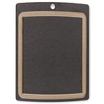 Victorinox Wooden Kitchen Chopping Board with Juice Groove - Perfect for Cutting Vegetables, Fruits & Meat, Black, Large, Swiss Made