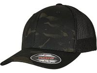 Flexfit Trucker Mesh Cap Baseball, Multicam Black, L/XL