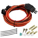 Fuel Pump Relay Assembly 40A Relay 30A Fuse Replacement for 12V System P/N 30247 Electric Fuel Pump Wiring Harness Relay Kit Waterproof Relay Switch Kit