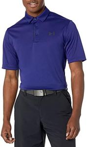 UNDER ARMOUR Men's Tech Golf Polo, (468) Sonar Blue / / Black, Small
