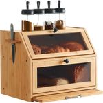 YOUDENOVA Double Decker Bread Box w