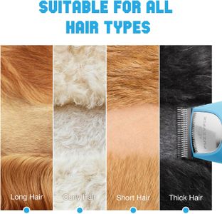 FuzzyFix Dog Clippers for Thick Hair – Professional Pet Grooming