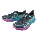 HOKA ONE ONE Men's Speedgoat 5 Running Shoes, Blue Graphite/Kayaking, 10.5 UK