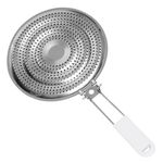 Heat Diffuser Flame Reducer Simmer Plate, Stainless Steel Heat Diffuser for Gas and Electric Stove, Induction Cooktop Compatibility, Flame Guard for Gas Top Cooking(SIZE:7.99 x 7.36inch)