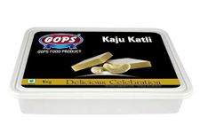 GOPS Sweets Kaju Katli, Authentic Indian Cashew Sweet in Diamond Form, Traditional Sweets. (1)