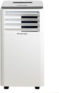 Russell Hobbs Portable 3-in-1 Air Conditioner, Air Cooler, Dehumidifier, 670 W, 1 Litre, Includes Window Seal Kit, RHPAC3001