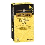 Twinings Earl Grey Tea, 100 Teabags, Premium Black Tea, English Classic Range, Light Strength, Mild & Refreshing Flavour, 200 Gm, Pack of 1