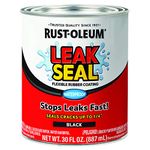 Rust-Oleum 271791 Cracks & Seals Coating Paint, Black 946.35 ml