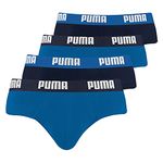 PUMA Men's Basic Boxer Shorts, 420 - True Blue, XL