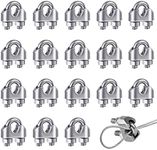 18 PCS Wire Rope Clip Cable Clamp M