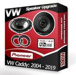 Caddy Speaker upgrade Front Door Pioneer car speakers 6.5" 17cm 300W