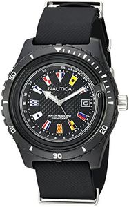 Nautica Reloj Analogico para Hombre de Cuarzo con Correa en Silicona NAPSRF001