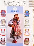 McCall's 8975 Girl's Dress and Pinafore Sewing Pattern Size 2-3-4