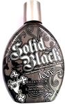 SOLID BLACK 100X Bronzer Indoor & Outdoor Dark Tanning Bed Lotion By Millennium 400ml (13.5 oz) by Millennium