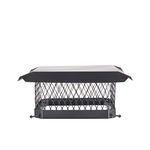 Shelter SC1313 Galvanized Steel Chimney Cap, Fits Outside Tile, 13" x 13"