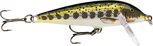 Rapala CountDown Lure with Two No. 7 Hooks, 1.5-2.4 m Swimming Depth, 7 cm Size, Muddler