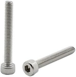 20 PCS Socket Head Cap Screws, TTZEZE 304 Stainless Steel Metric Machine Bolts Hex Socket Screw, Socket Drive Bright Finish Full Machine Threads for Shelf Chair Desk Install Repair (M4x20mm)