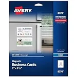 Avery Magnetic Printable Business C