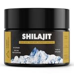 Summit Strength Shilajit Resin 50g, Authentic Himalayan Gold Grade, 100% Pure & Organic, 80% Fulvic Acid, 85+ Minerals & Ayurvedic Herbs, Supports Energy & Immune System (3 Month Supply)