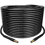 HzNzYHD 15M Pressure Washer Replacement Hose for Karcher K Series K2 K3 K4 K5 K6 K7,18MPa(2610 PSI),MAX.60℃,karcher extension hose,Power Jet Wash Hose,Click Type Plug Quick Connector