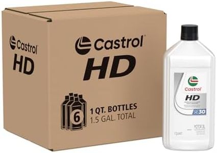 Castrol HD-30 Motor Oil, 1 Quart, Pack of 6