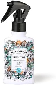 Sole-Pourri Shoe + Foot Funk-Fighting Odor Freshener Spray, Citrus Mint, 3.4 Fl Oz