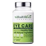 HEALTH VEDA ORGANICS PRIVATE LIMITED Plant Based Eye Care with Lutemax 2020 I 60 Veg Tablets I Protects from Blue Light & Improves Vision I For both for Men & Women