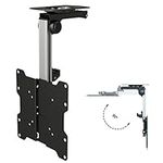 InstallerParts Folding Ceiling TV Mount 17-37" - LCD LED Plasma TV Flat Panel Displays - Great in The Kitchen, RV, Yacht Under Cabinet