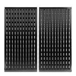 17" Grill Grates for Charbroil Performance 2 Burner 463633316, 463672416, 463672016, 463672216 Gas Grill, 3 Burner 463280019, 463370719, 463371116, G460-0500-W1 Porcelain-Enameled Emitter Plates