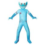 Rainbow Friends Costume Jumpsuit Halloween Theme Party Cosplay Outfit 5-12 Y