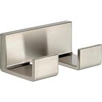 Delta Faucet 77736-SS Vero Double Robe Hook, Brilliance Stainless Steel