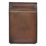 DOCKERS Men's Front Pocket Wallet, Tan, One Size