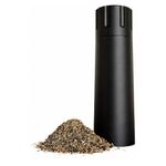 MANNKITCHEN Pepper Cannon Pepper Grinder - Professional Grade Heavy Duty, High Output Pepper Mill - Grind 10x Pepper for Steaks, BBQ & More