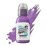 World Famous Tattoo Ink Limitless - Light Purple 1 - Professional Tattoo Ink & Tattoo Supplies - Skin-Safe Permanent Tattooing in Bold Shades - Vegan & Non-Toxic (1 oz)