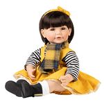 Adora Toddlertime Fall Breeze Baby Doll, 20" Toddler Doll with Stylish Clothing, Hand Painted Eyelashes and Face, Fresh Baby Powder Scent and Removable Clothing Birthday Gift for Ages 6+