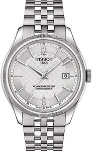 Tissot T-Classic Ballade Silver Dial Automatic Mens Watch T108.408.11.037.00