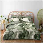 GC GAVENO CAVAILIA Polycotton Double Duvet Cover with Soft Pillow Cases - Reversible Bedding Comforter Cover (200x200 cm) - Soft Bedspread Duvet Set