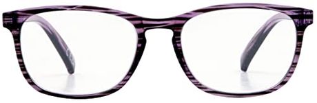 Foster Grant Eye Care Constance Reading Glasses, Translucent Purple, 2.50 Magnification UK